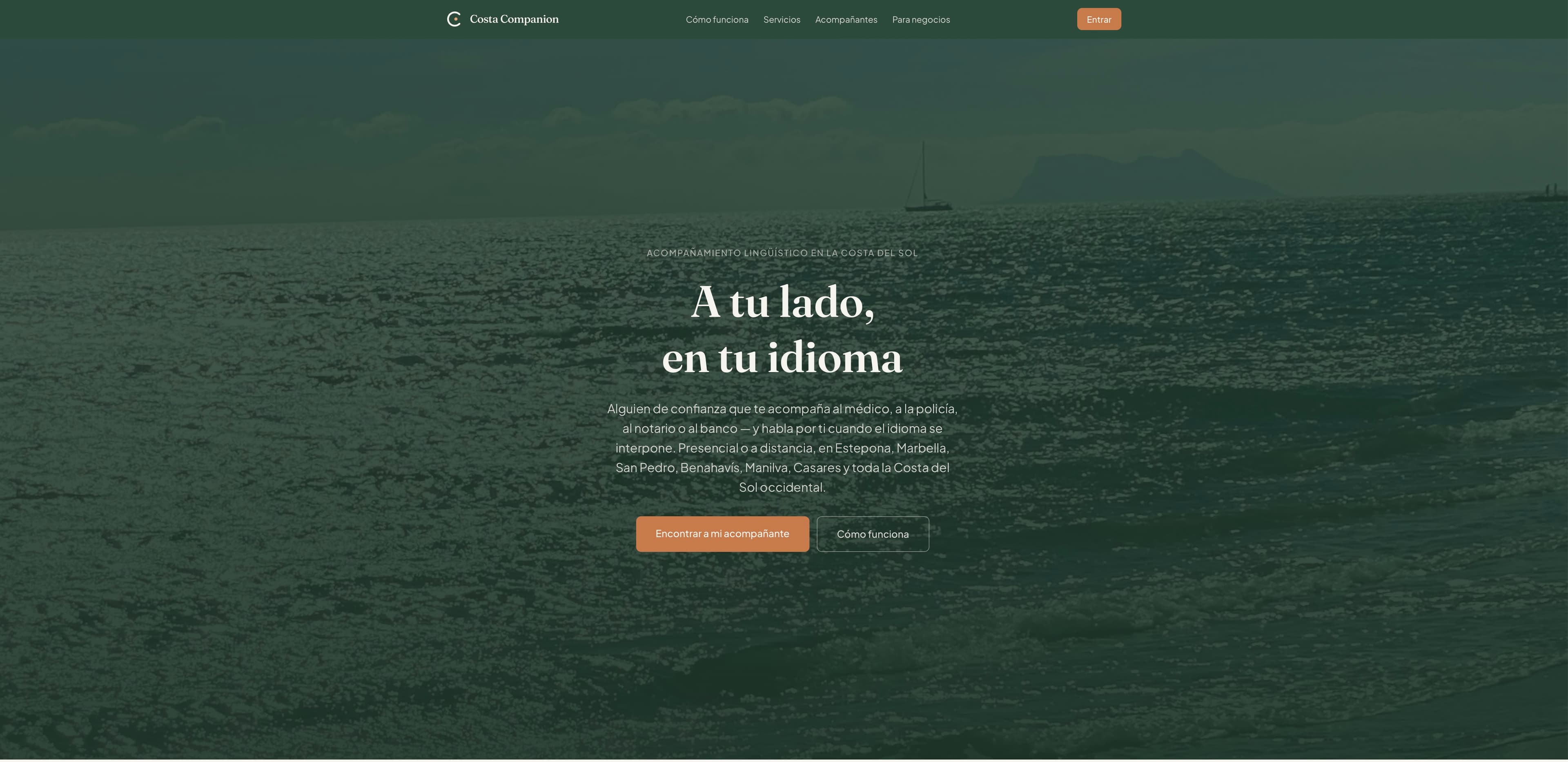 Costa Companion - Tu asistente personal por la Costa del Sol